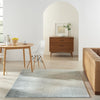 Nourison Marmara MRA01 Teal/Grey Area Rug Room Image Feature