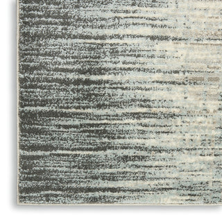 Nourison Marmara MRA01 Teal/Grey Area Rug Texture Image