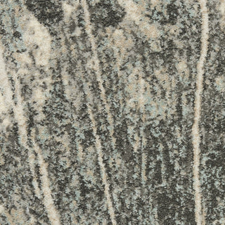 Nourison Marmara MRA03 Charcoal Ivory Area Rug Swatch Image