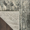 Nourison Marmara MRA03 Charcoal Ivory Area Rug Corner Image