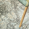 Nourison Marmara MRA04 Charcoal Teal Ivory Area Rug Corner Image