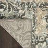 Nourison Marmara MRA04 Charcoal Teal Ivory Area Rug Corner Image