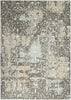 Nourison Marmara MRA04 Charcoal Teal Ivory Area Rug main image