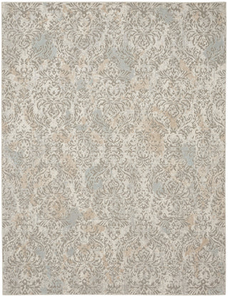 Nourison Marmara MRA05 Grey Ivory Area Rug Main Image