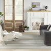 Nourison Marmara MRA07 Grey Ivory Teal Area Rug Room Image Feature