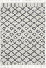 Nourison Moroccan Shag MRK01 White Area Rug main image
