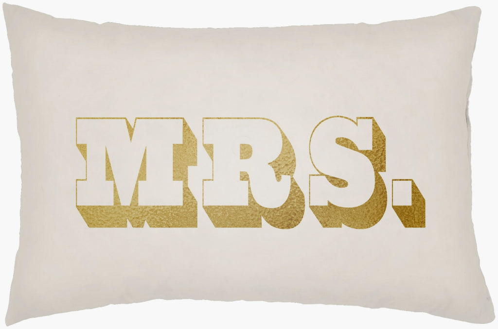 Livabliss Mr and Mrs MRSS-002 Ivory main image