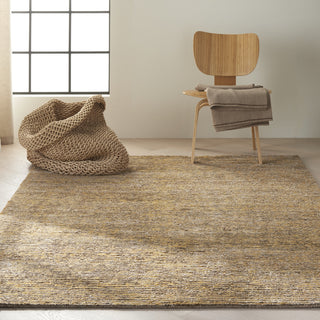 Calvin Klein CK33 Mesa Indus MSA01 Fossil Area Rug Room Scene Feature