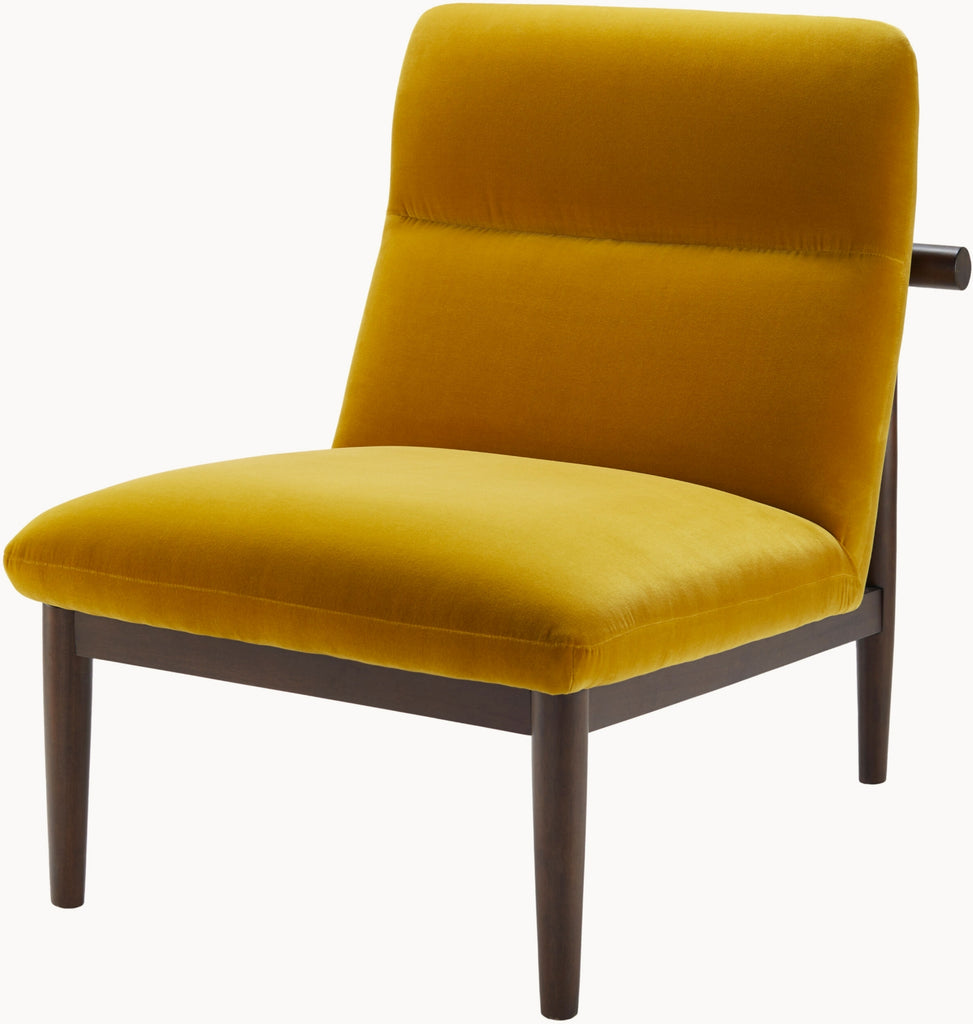Surya Marsick MSK-003 Mustard / Dark Brown Furniture main image
