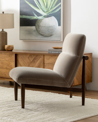 Surya Marsick MSK-001 Light Brown / Dark Furniture Style Shot