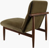 Surya Marsick MSK-002 Olive / Dark Brown Furniture Corner Shot