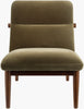 Surya Marsick MSK-002 Olive / Dark Brown Furniture Angle