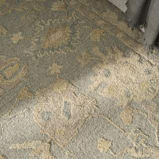 Nourison Maison MSO03 Blue Ivory Area Rug Texture Image