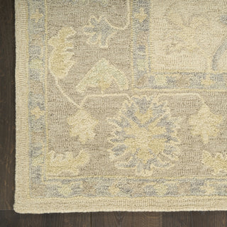 Nourison Maison MSO04 Ivory Taupe Area Rug Detail Image