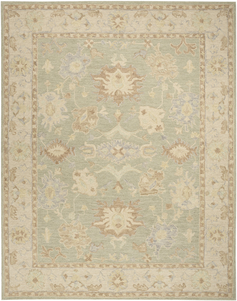 Nourison Maison MSO05 Sage Ivory Area Rug main image