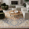 Nourison Maison MSO06 Blue Ivory Area Rug Room Image Feature