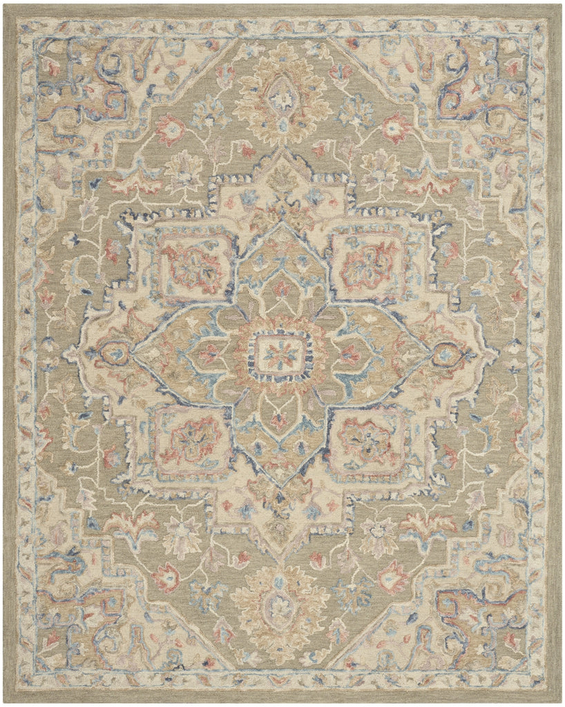 Nourison Maison MSO06 Green Ivory Area Rug main image