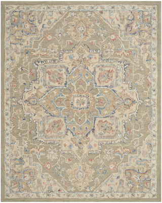Nourison Maison MSO06 Green Ivory Area Rug main image
