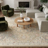 Nourison Maison MSO06 Green Ivory Area Rug Room Image Feature