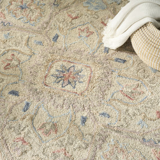 Nourison Maison MSO06 Ivory Area Rug Corner Image