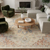 Nourison Maison MSO06 Ivory Rust Area Rug Room Image Feature