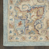 Nourison Maison MSO06 Light Blue Ivory Area Rug Detail Image