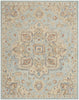 Nourison Maison MSO06 Light Blue Ivory Area Rug main image