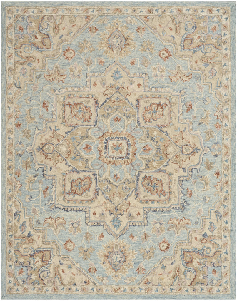 Nourison Maison MSO06 Light Blue Ivory Area Rug main image