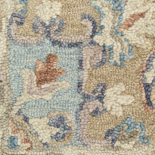 Nourison Maison MSO06 Light Blue Ivory Area Rug Swatch Image