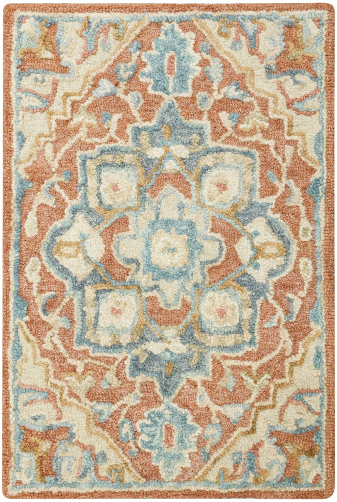 Nourison Maison MSO06 Rust Ivory Area Rug main image