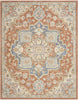 Nourison Maison MSO06 Rust Ivory Area Rug Main Image