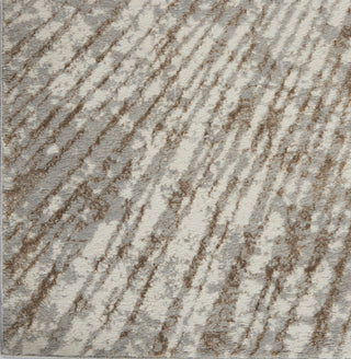 Nourison Metallic MTL01 Grey Mocha Area Rug by Inspire Me! Home Decor Close Up