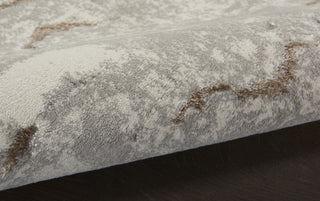Nourison Metallic MTL02 Grey Mocha Area Rug by Inspire Me! Home D�cor Corner Image