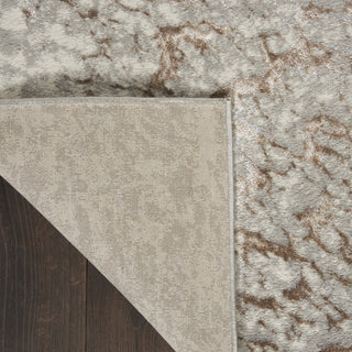 Nourison Metallic MTL02 Grey Mocha Area Rug by Inspire Me! Home D�cor Corner Image