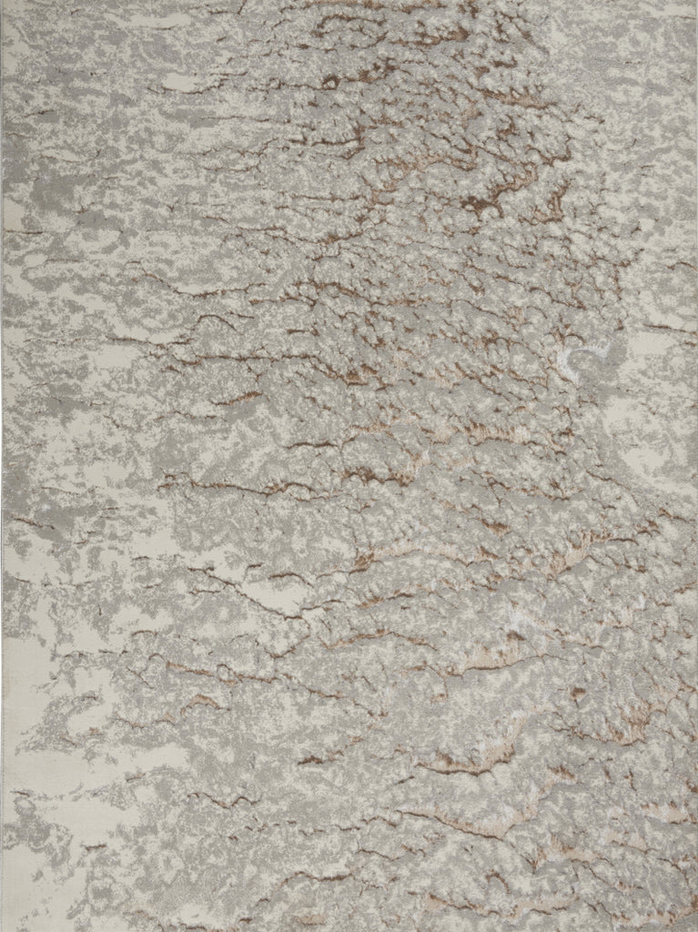 Nourison Metallic MTL02 Grey Mocha Area Rug by Inspire Me! Home D�cor main image