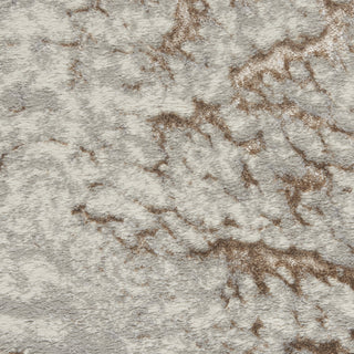 Nourison Metallic MTL02 Grey Mocha Area Rug by Inspire Me! Home D�cor Swatch Image
