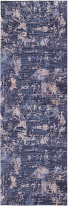 Feizy Mathis 39I0F Navy Area Rug
