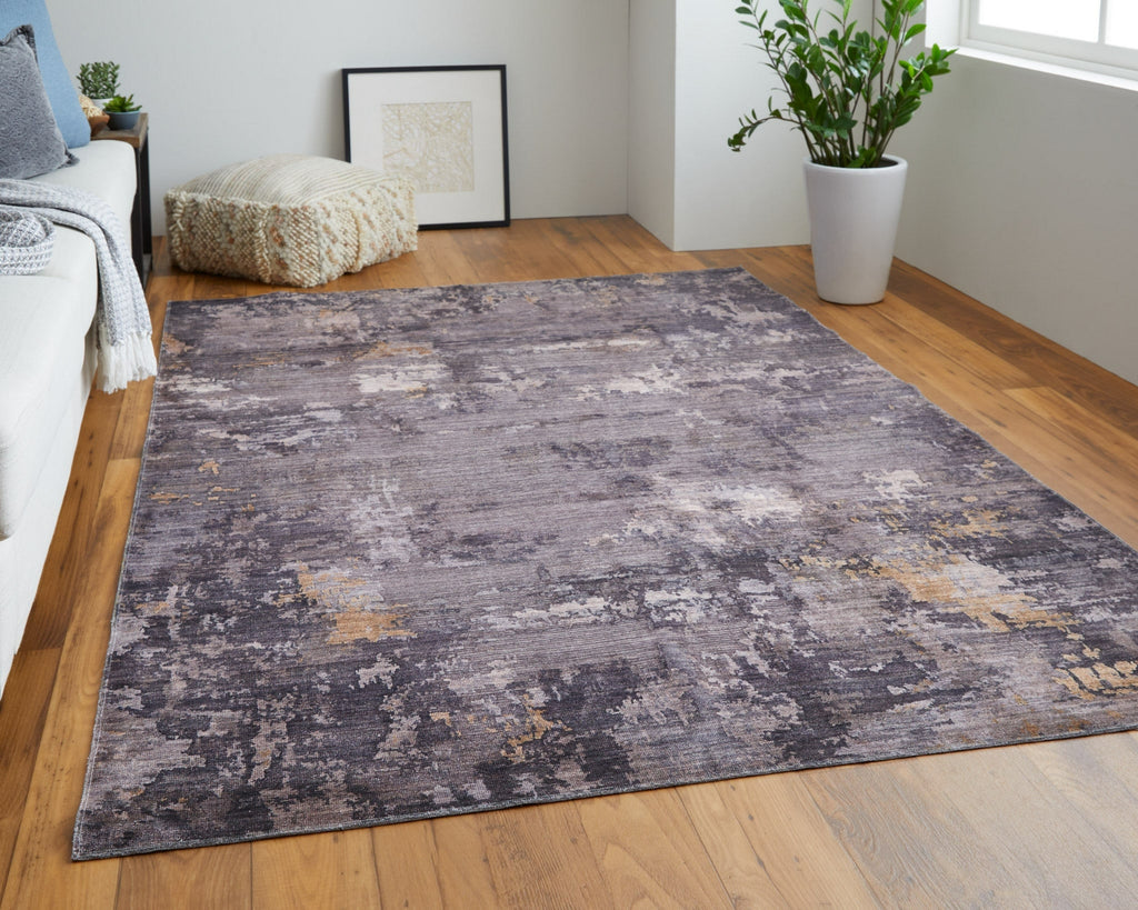 Feizy Mathis 39I2F Gray Area Rug Lifestyle Image Feature