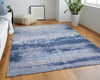 Feizy Mathis 39I4F Blue Area Rug Lifestyle Image Feature