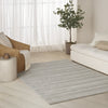Nourison Pure Multi Weave MTW01 Grey Area Rug by DKNY Corner Image