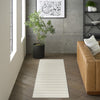 Nourison Pure Multi Weave MTW01 Ivory Area Rug by DKNY Corner Image