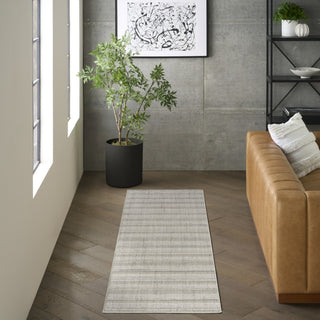 Nourison Pure Multi Weave MTW01 Grey Area Rug by DKNY Corner Image