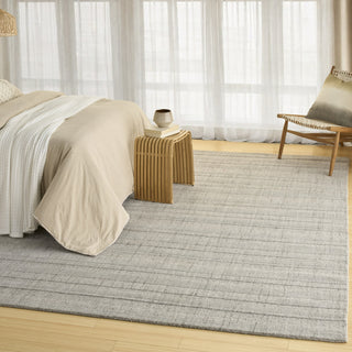 Nourison Pure Multi Weave MTW01 Grey Area Rug by DKNY Corner Image