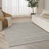 Nourison Pure Multi Weave MTW01 Grey Area Rug by DKNY Corner Image