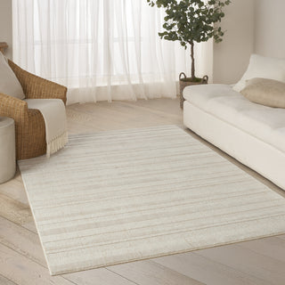 Nourison Pure Multi Weave MTW01 Ivory Area Rug by DKNY Corner Image