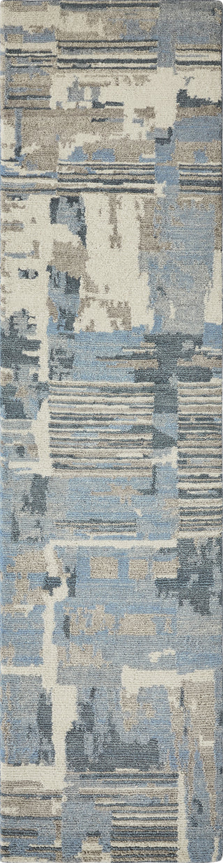 Ancient Boundaries Mesa MES-729 Blue Area Rug Runner Image