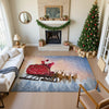 Dalyn Merry and Bright MY1 Twilight Machine Washable Area Rug Lifestyle Image Feature