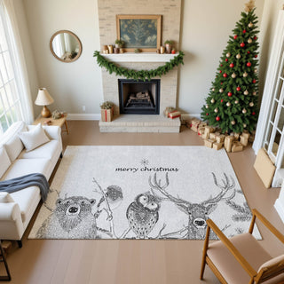 Dalyn Merry and Bright MY10 Flannel Machine Washable Area Rug Lifestyle Image Feature