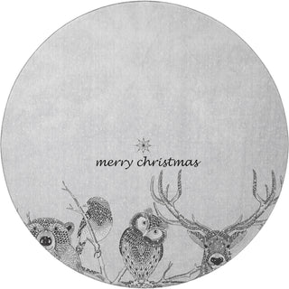 Dalyn Merry and Bright MY10 Flannel Machine Washable Area Rug Round Main Image
