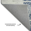 Dalyn Merry and Bright MY12 Navy Machine Washable Area Rug Backing Image